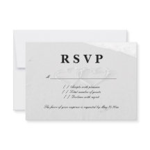 Hearts in sand drawing RSVP beach wedding cards