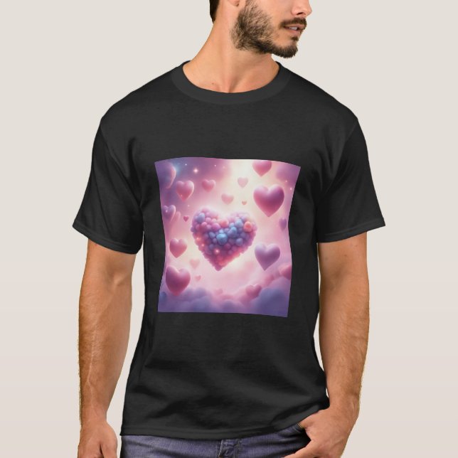 Hearts In The Clouds T-Shirt (Front)
