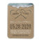 Hearts in the Sand Beach Save the Date Magnets