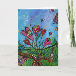 Hearts in Wonderland Holiday Card