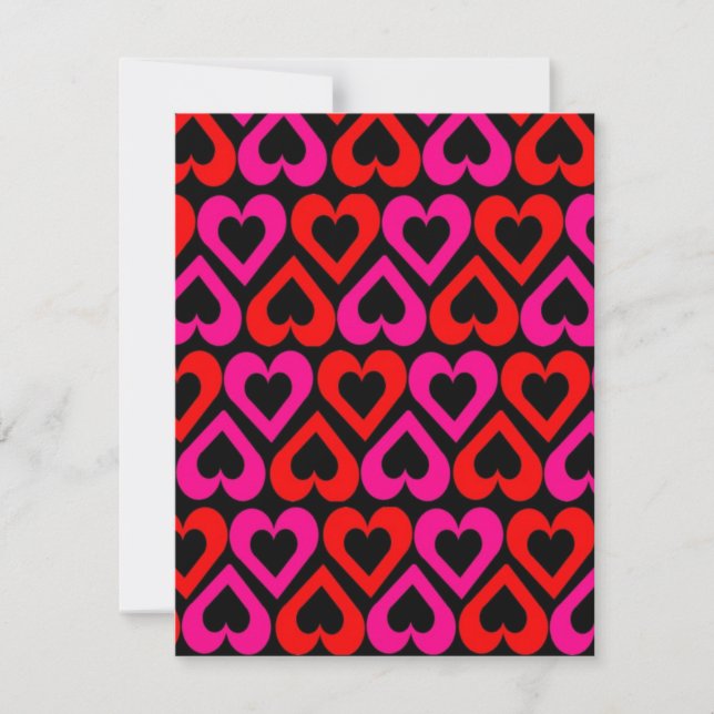 Hearts Invitation (Front)