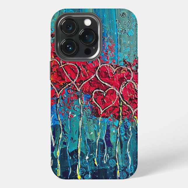 Hearts iPhone / iPad case (Back)