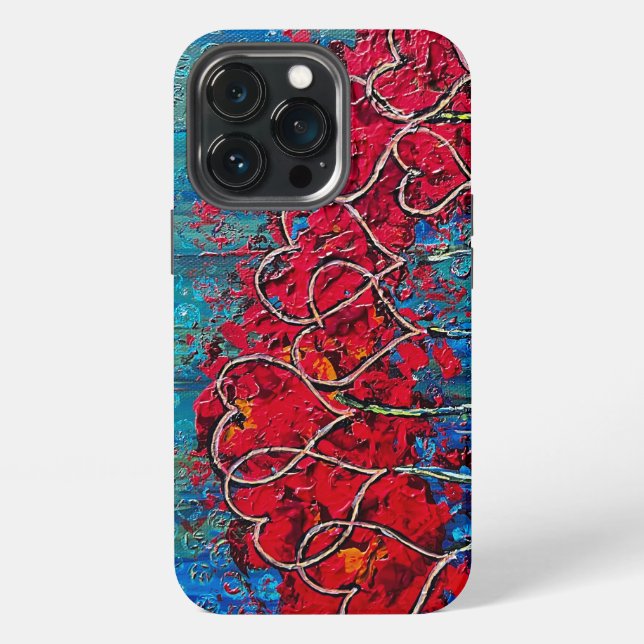 Hearts iPhone / iPad case (Back)