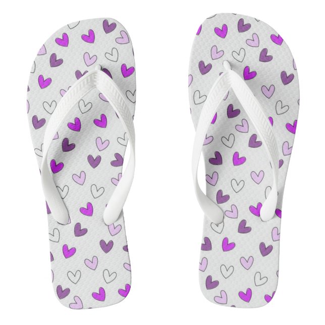 Hearts Jandals (Footbed)
