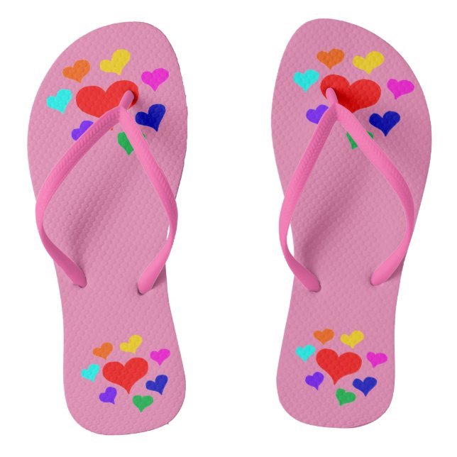 Hearts Jandals (Footbed)