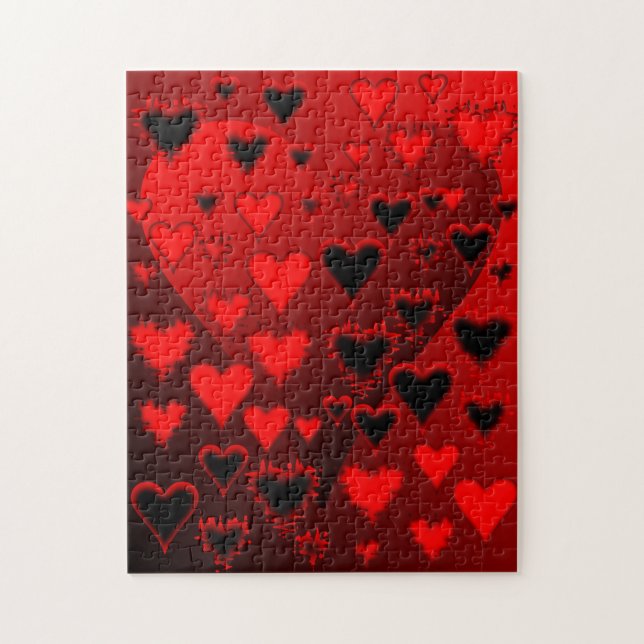Hearts Jigsaw Puzzle (Vertical)
