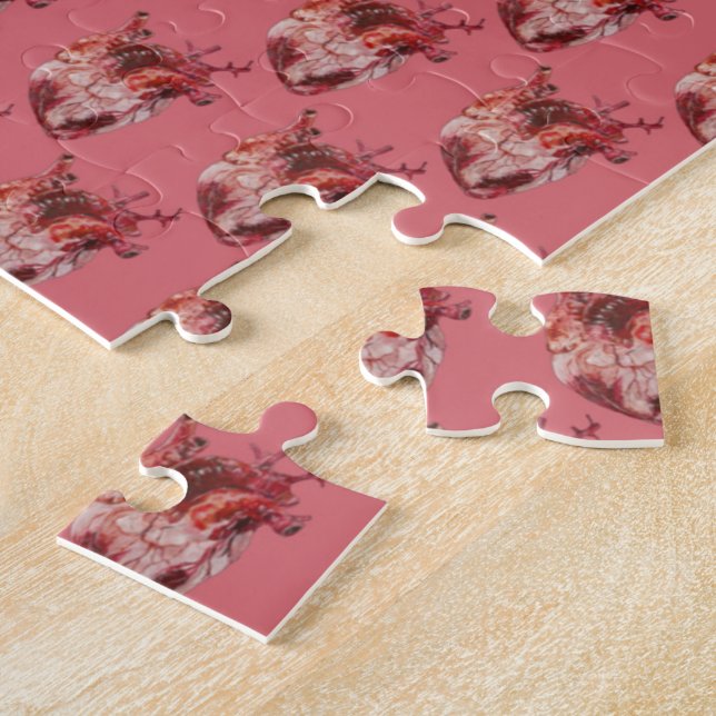 Hearts Jigsaw Puzzle (Side)