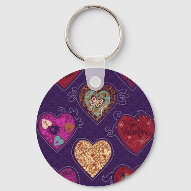Hearts Key Chain (Front)