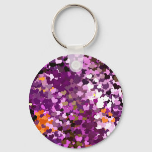 HEARTS KEY RING
