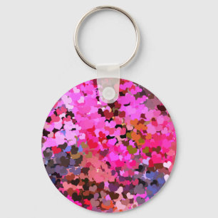 HEARTS KEY RING