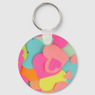 Hearts Keychain