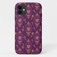 Hearts-keys-pattern