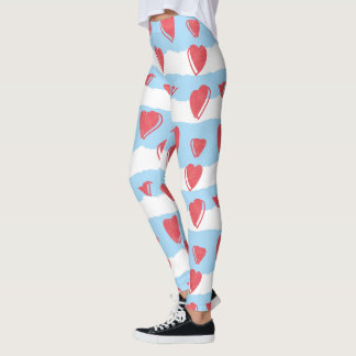 hearts leggings