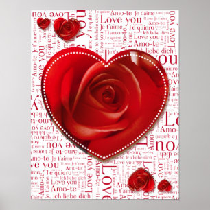 Hearts & Letters - poster