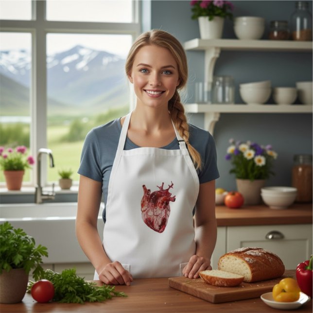 Hearts Long Aprontar  Apron (Creator Uploaded)