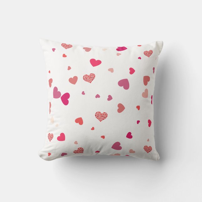 Hearts - love cushion (Front)