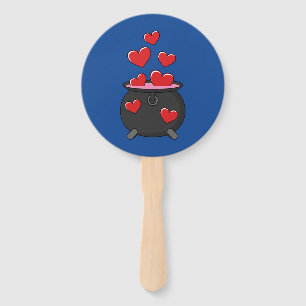 Hearts Love Potion Hand Fan