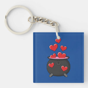 Hearts Love Potion Key Ring