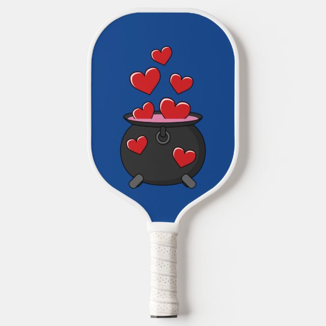 Hearts Love Potion Pickleball Paddle (Front)