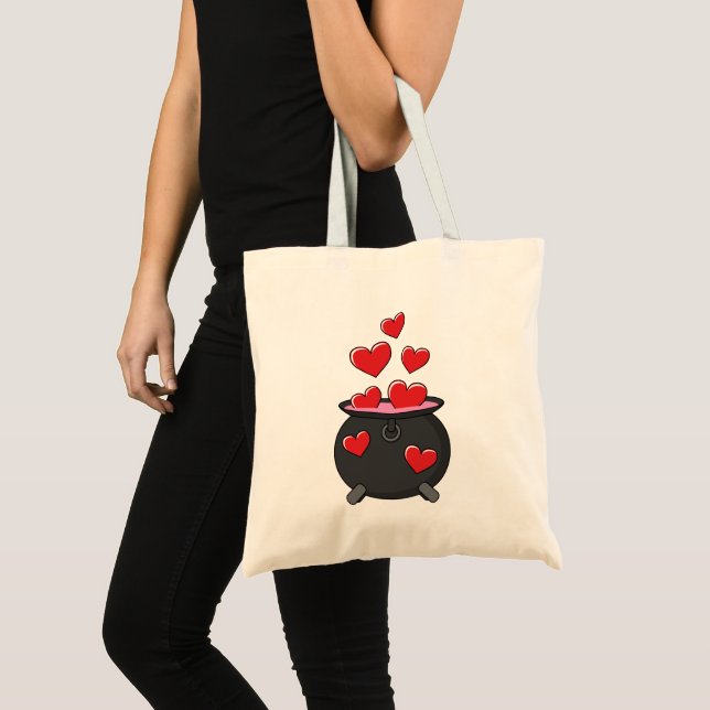 Hearts Love Potion Tote Bag (Front (Product))