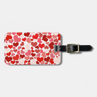 Hearts Luggage Tag