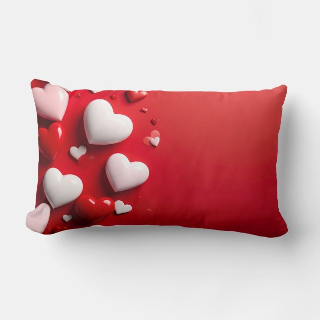 hearts lumbar cushion (Front)