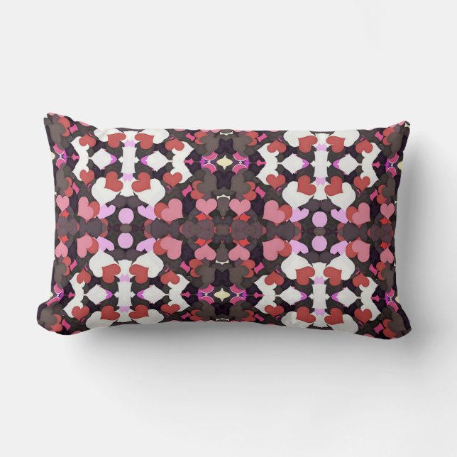 HEARTS LUMBAR CUSHION (Front)