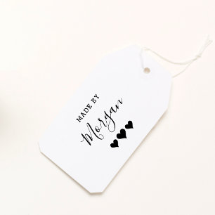Hearts Made By Custom Name Creative Wooden Rubber Stamp