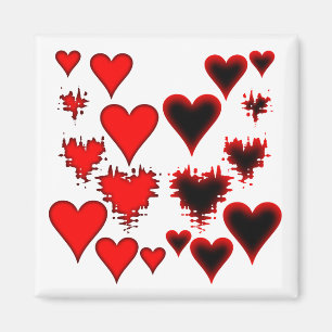 Hearts Magnet