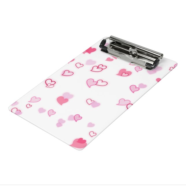 Hearts Mini Clipboard (Angled3)