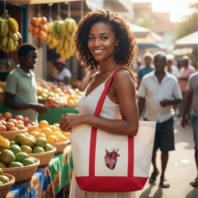 Hearts Mini Tote Bag (Creator Uploaded)
