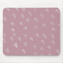 Hearts Mouse pad