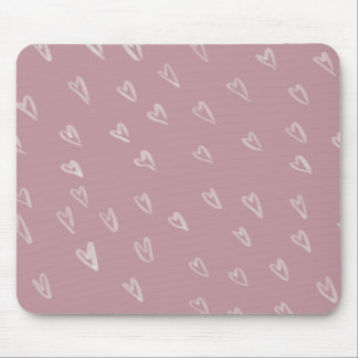 Hearts Mouse pad