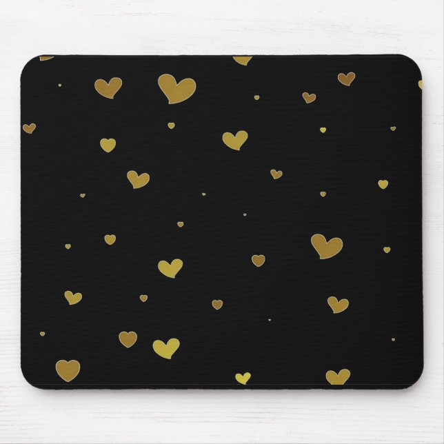 Hearts Mouse Pad (Front)