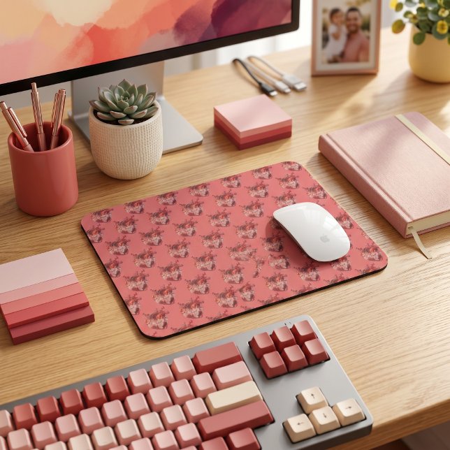 Hearts Mouse Pad (Creator Uploaded)