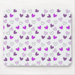 Hearts Mouse Pad