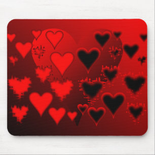 Hearts Mouse Pad