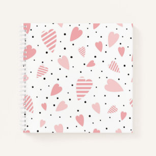 Hearts Notebook