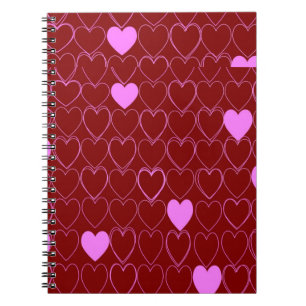 Hearts Notebook