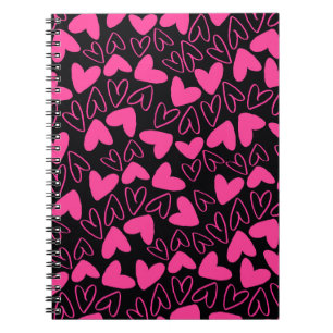 Hearts Notebook