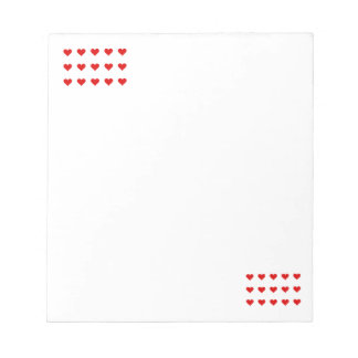 Hearts Notepad