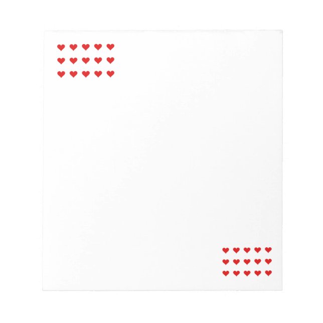 Hearts Notepad (Front)