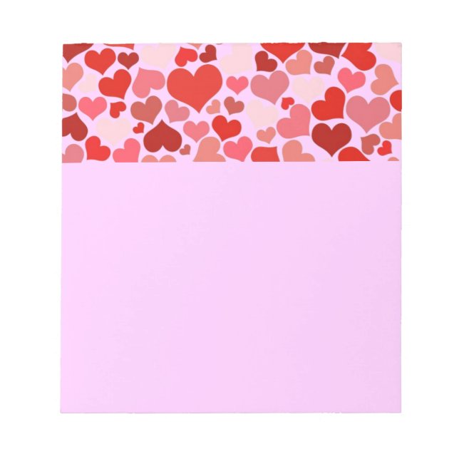 Hearts Notepad (Front)