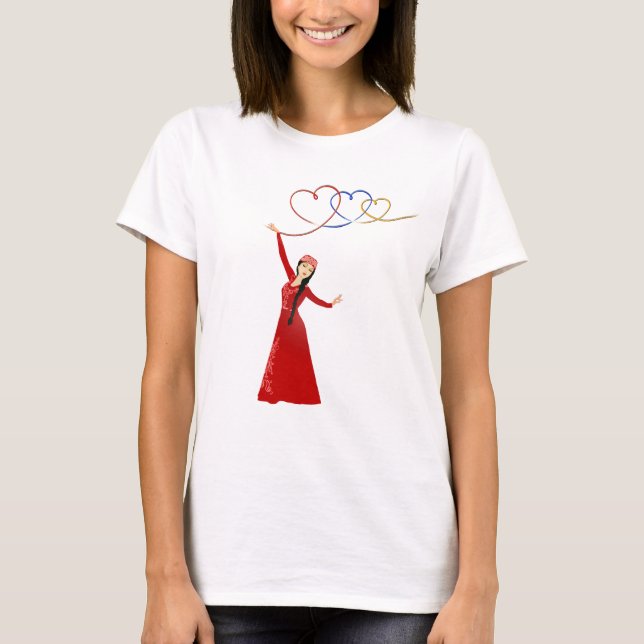 Hearts of Armenia T-Shirt (Front)