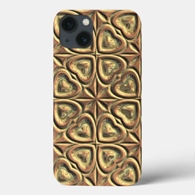 Hearts of Gold Case-Mate iPhone Case (Back)