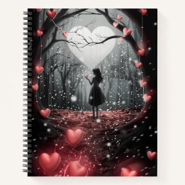 Hearts of Love and Hope Notebook