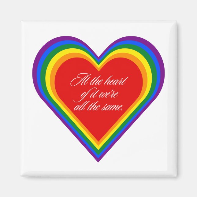 Hearts of Pride  Magnet (Front)