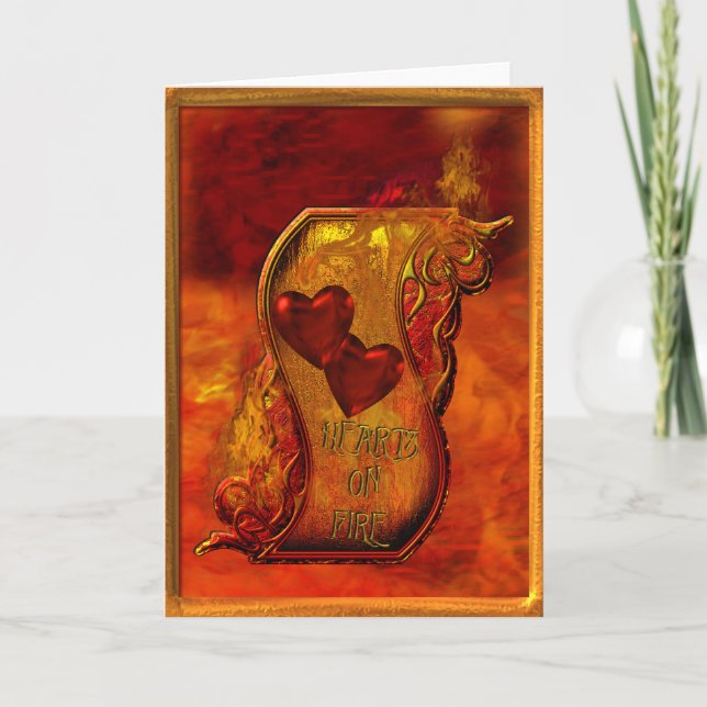 Hearts on Fire Holiday Card (Front)