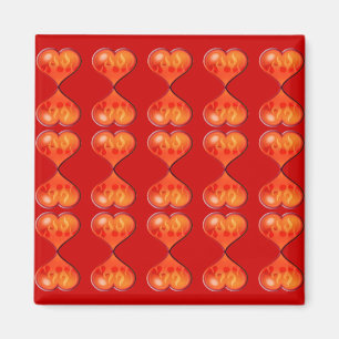 Hearts on Fire Magnet