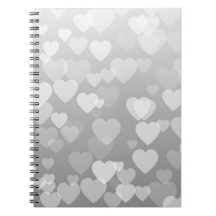 Hearts Pattern 17 Notebook